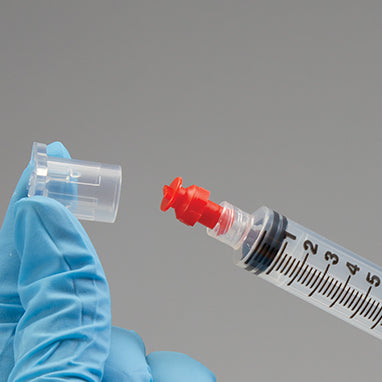 Sterile TrueCare Biomedix Tamper-Evident Luer Lock Syringe Caps
