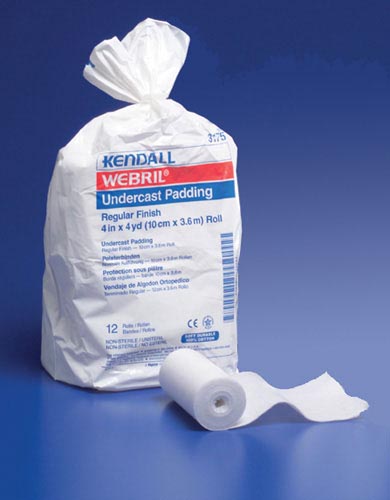 Webril 100% Cotton Undercast Padding 3 x 4 Yards Bg/12 – Medical
