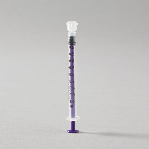 Sterile Low Dose ENFit® Syringes, 1mL, Case