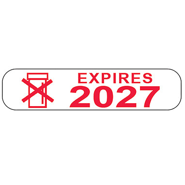 Expires 2027 Labels