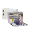 2 Shelf First Aid ANSI A+ Metal Cabinet, w/ Meds