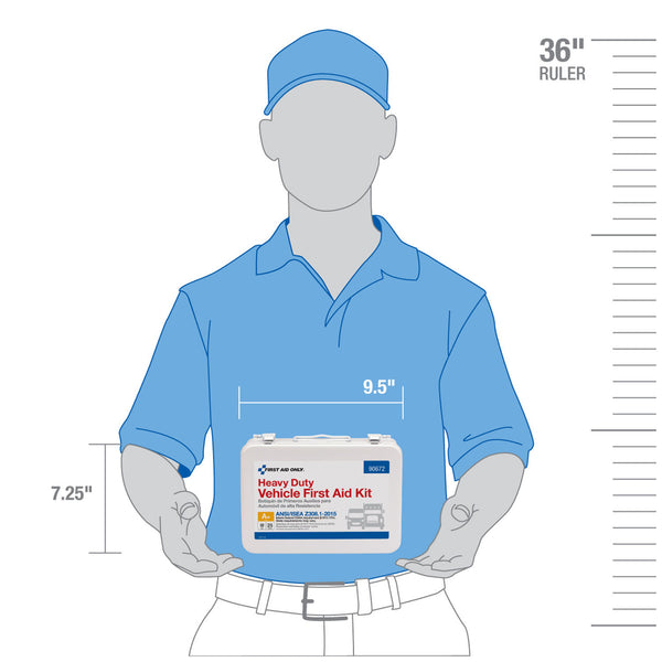 25 Person Vehicle ANSI A+ First Aid Kit