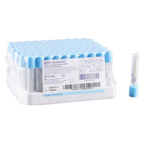 BD Vacutainer® Plus Venous Blood Collection Tube - 100/Box