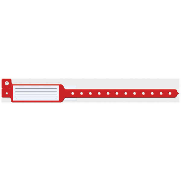 Wristband, Adult/ Pediatric, Red