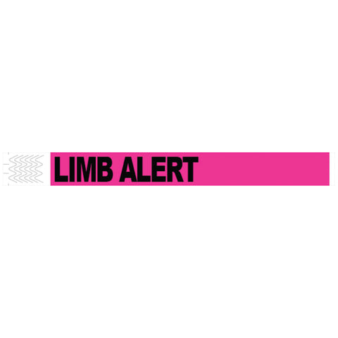 Wristband, Lim Alert, Pink