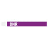 Wristband, DNR, Purple