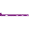 Wristband, L Shape, DNR, Purple