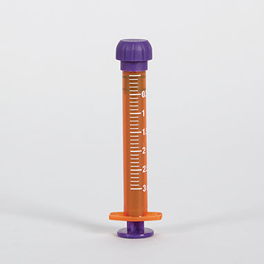 Low Dose ENFit Syringes, 3mL Amber, Case