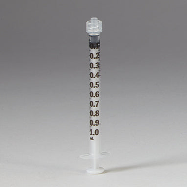 Sterile Monoject™ Luer Lock Syringes, 1.0mL, Case