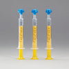 HCL® by Comar® Oral Dispensers with Tip Caps, 3mL - Clear