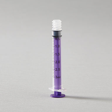 Sterile Low Dose ENFit® Syringes, 3mL, Case