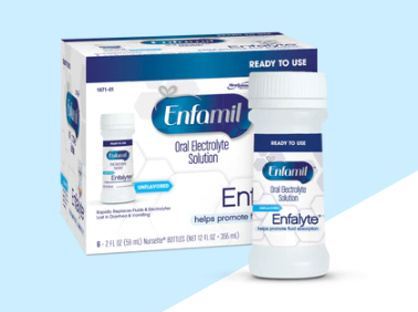 Enfamil® Enfalyte® Oral Electrolyte Solution - Unflavored - Ready to Use - 2 fl oz