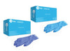 Exam Glove Touch of Life™ Medium NonSterile Nitrile Textured Fingertips Blue Chemo Tested