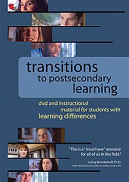 Transitions to Postsecondary Learning   DVD with Discussion Guide