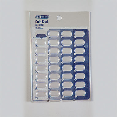 Memory Pac 31-Day Blister Card Set, Large, 250 Pkg.