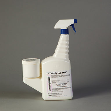 DECON-QUAT® SIMPLEMIX® Trigger Spray, Non-Sterile, 16 oz., Case