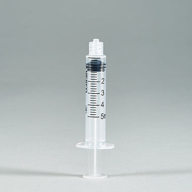 Sterile Vesco Luer-Lock Syringes, 5mL, Case