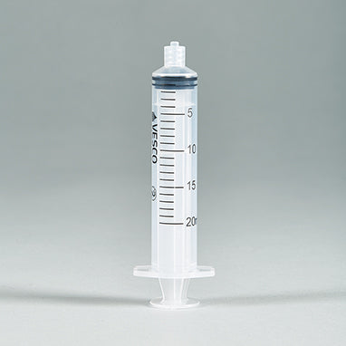 Sterile Vesco Luer-Lock Syringes, 20mL