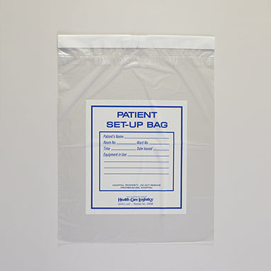 Patient Set-up Bags, 12 x 16