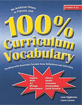 100% Curriculum Vocabulary Grades 6-12