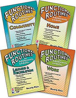 Functional Routines for Adolescents & Adults: 4-Book Set