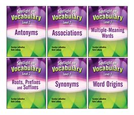 Spotlight on Vocabulary Level 2: 6-Book Set