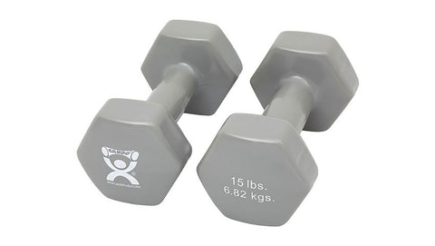 CanDo® Vinyl-Coated Dumbbells