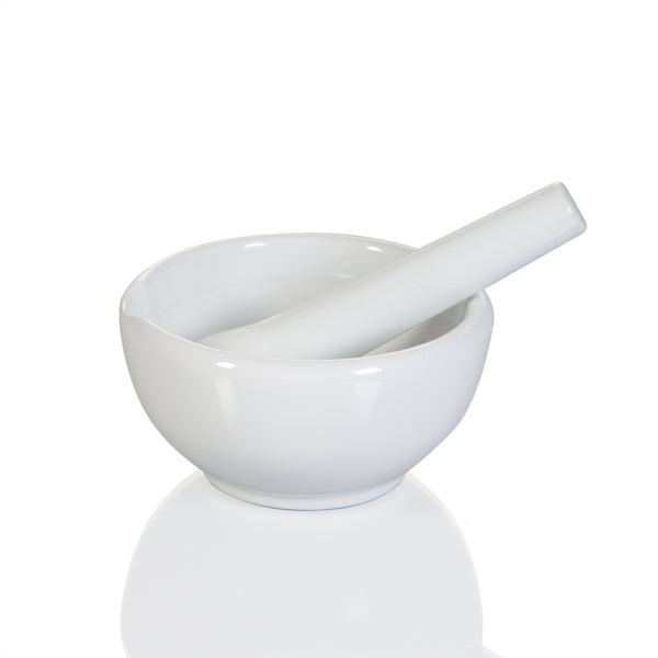 Ceramic Mortar and Pestle Set, 16 oz