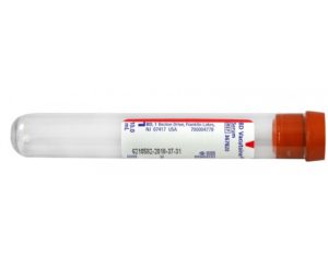 Vacutainer® Plus Plastic Serum Blood Collection Tubes – 13mm x 75mm, 3.0mL, Conventional Stopper