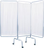 3 Panel Privacy Screen w/Casters Drive