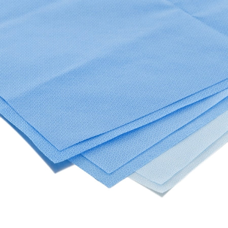 H100 HALYARD* Sterilization Wrap Light Blue 15 X 15 Inch Single Layer SMS Polypropylene