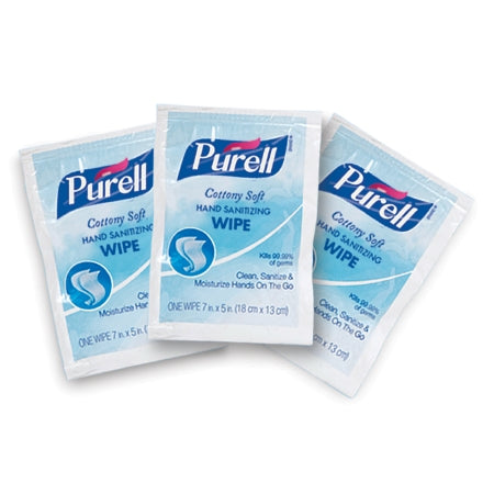 Hand Sanitizing Wipe Purell® 1,000 Count Ethyl Alcohol Wipe Individual Packet