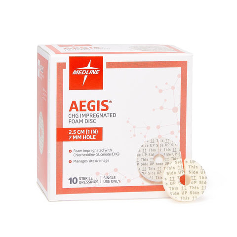 Aegis CHG-Impregnated Foam Disc, 1 Each