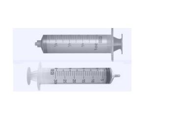 Syringe, Slip Tip, Disposable, 30 mL with 1 mL graduation