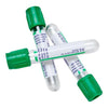 Vacutainer Blood Collection Tube with Sodium Heparin, Glass, Green Closure, 16 x 100 mm, 10 mL