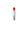 Vacutainer Plus Venous Blood / Serum Collection Tube, Plastic, Silicone-Coated, with Hemogard Closure, 6 mL, 13 x 100 mm, Red