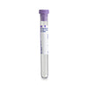 Vacutainer Blood Collection Tube with K2 EDTA, Plastic, Lavender Closure, Paper Label, 13 x 100 mm, 6 mL, 10.8 mg