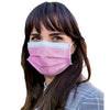 Detoxiz 3-ply Ear Loop Disposable Pink Masks - 300 Masks