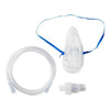 Disposable Handheld Nebulizer Kit with Upstream Nebulizer, Adult Mask, 7' Tubing and Standard Connector