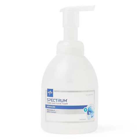 Spectrum Advanced Hand Sanitizer Foam with 70% Ethyl Alcohol, 18 oz.