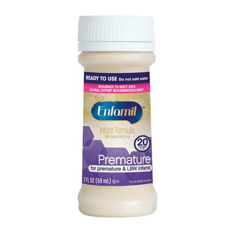 Enfamil Preemie with Iron Formula, 20 Calorie, Nursette Bottle, 2 oz.