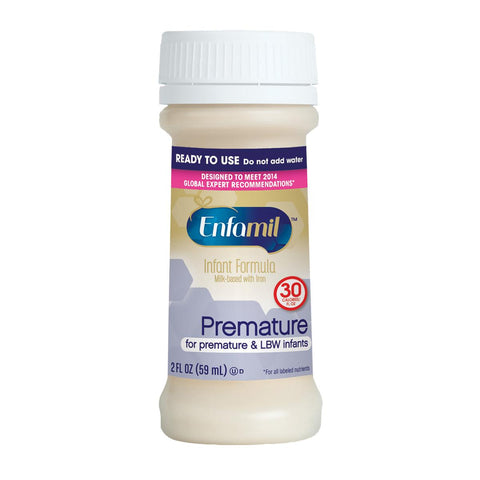 Enfamil Premature Formula with Iron, 30 Cal, 2 oz. Nursette Bottle