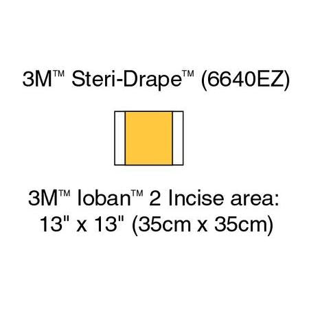 3M Ioban 2 Antimicrobial Incise Drape, 13