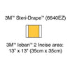 3M Ioban 2 Antimicrobial Incise Drape, 13" x 13"