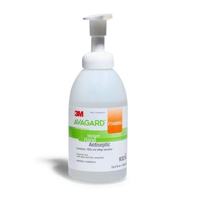 3M Avagard Foaming Instant Hand Antiseptic, 500 mL