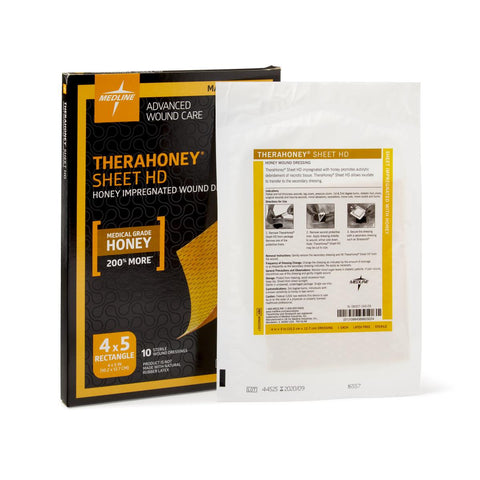 TheraHoney HD Honey Wound Dressings, 4