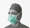 Duckbill Surgical Face Mask with Ties and Foam Anti-Fog Strip, Green