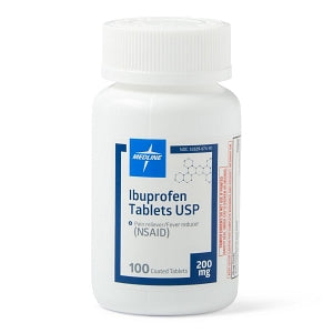 Ibuprofen, 200 mg, 100 Tablets / Bottle