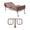 BARIATRIC BED, 42", HALF-RAILS