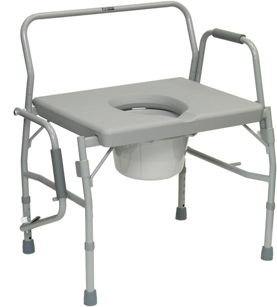 ProBasics Bariatric Drop-Arm Commode, 650 lb Weight Capacity, Sold 1/cs